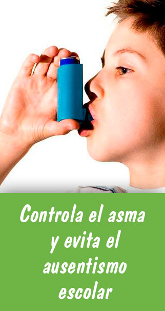 Controla el asma bronquial